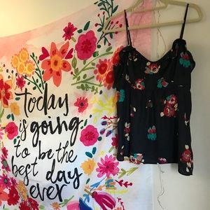 American Eagle navy blue tank top